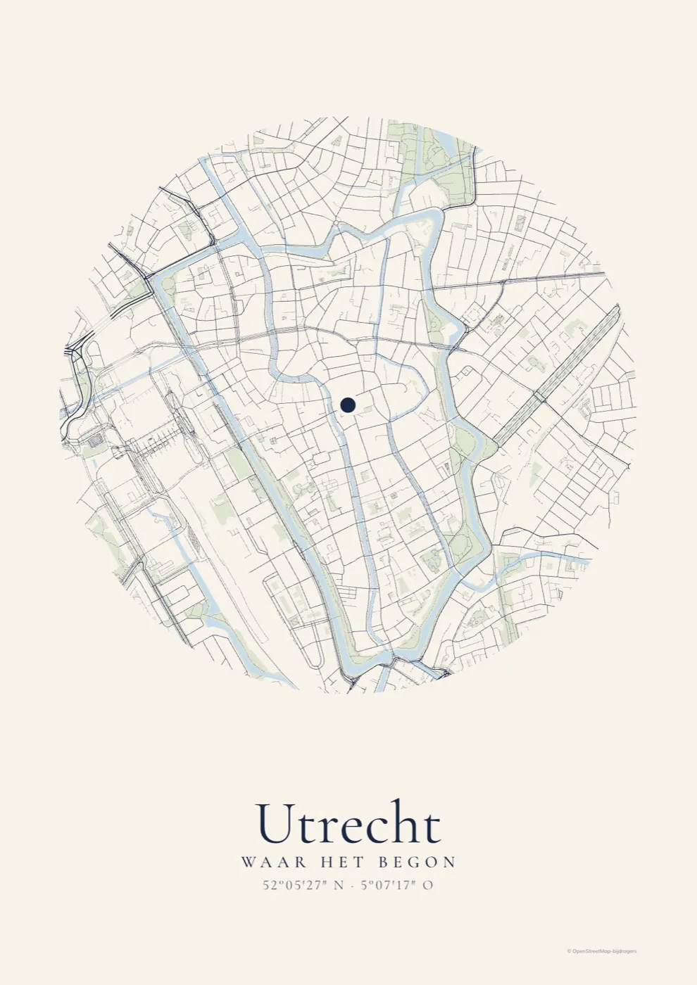 Stadsportret: Cirkel · stip · sierlijk