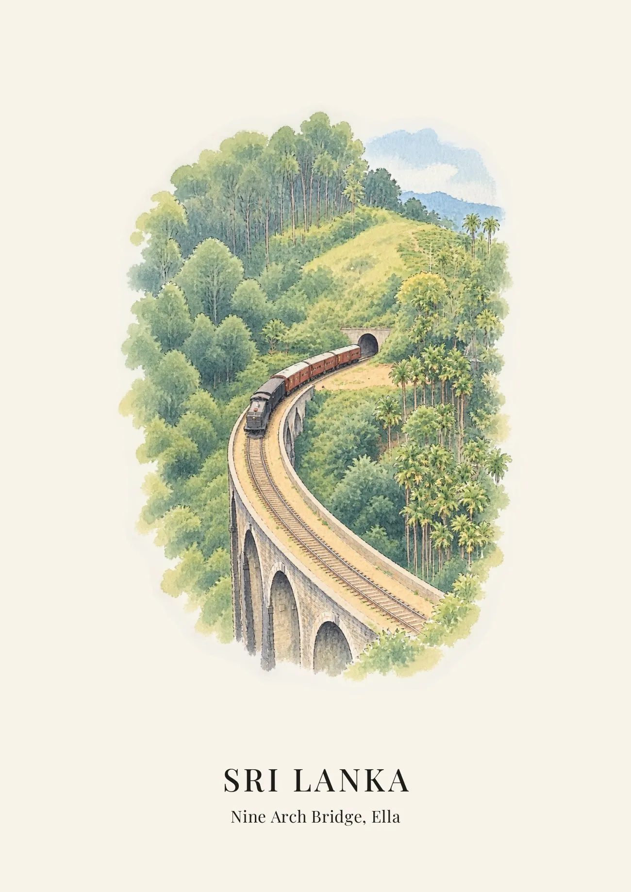 Vakantieportret A3 in lijst