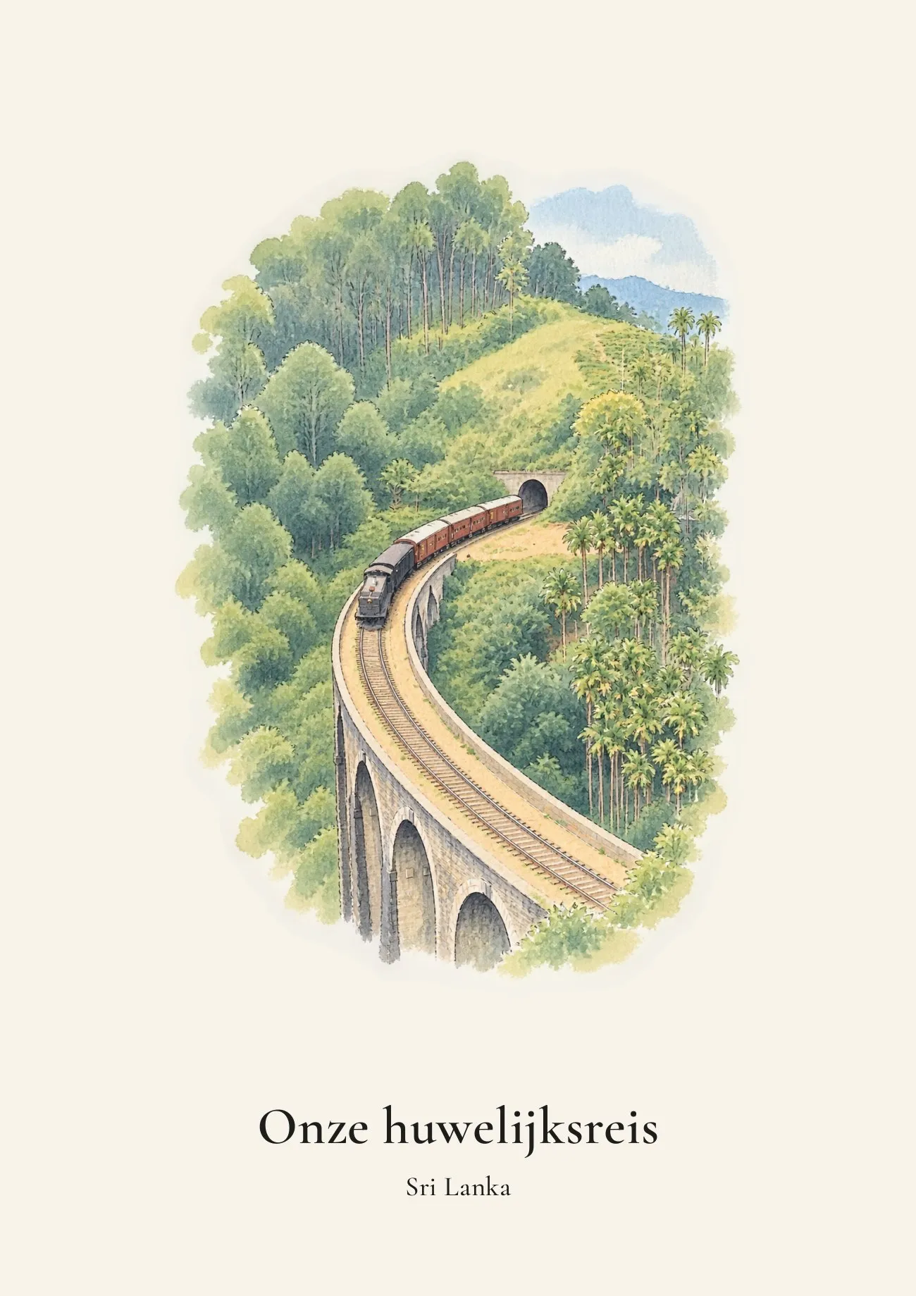 Vakantieportret als cadeau: De huwelijksreis