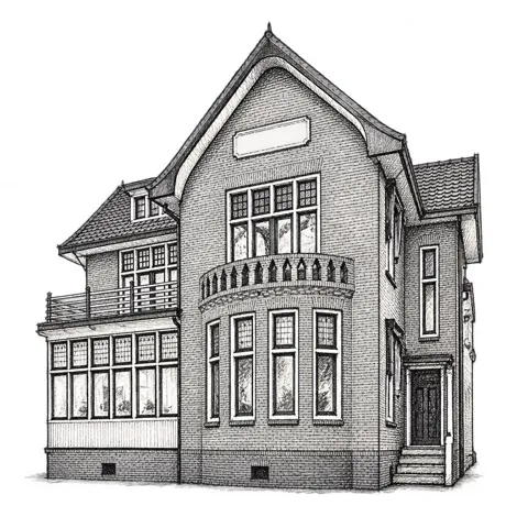 Voorbeeld in de stijl Losse schets