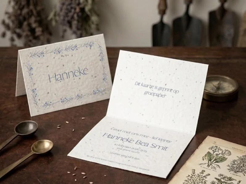 Gepersonaliseerd Geboortekaartje – Hanneke