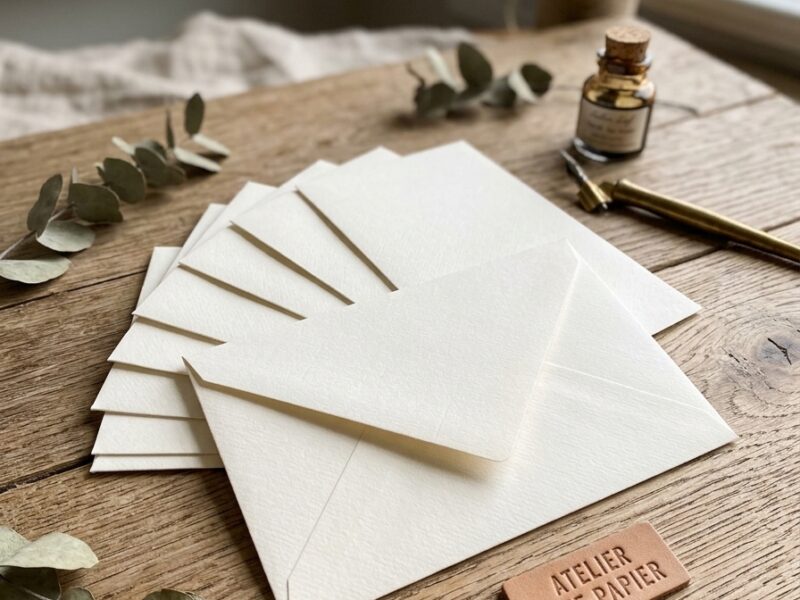 Envelop 12×18.4 – Handgeschept Papier