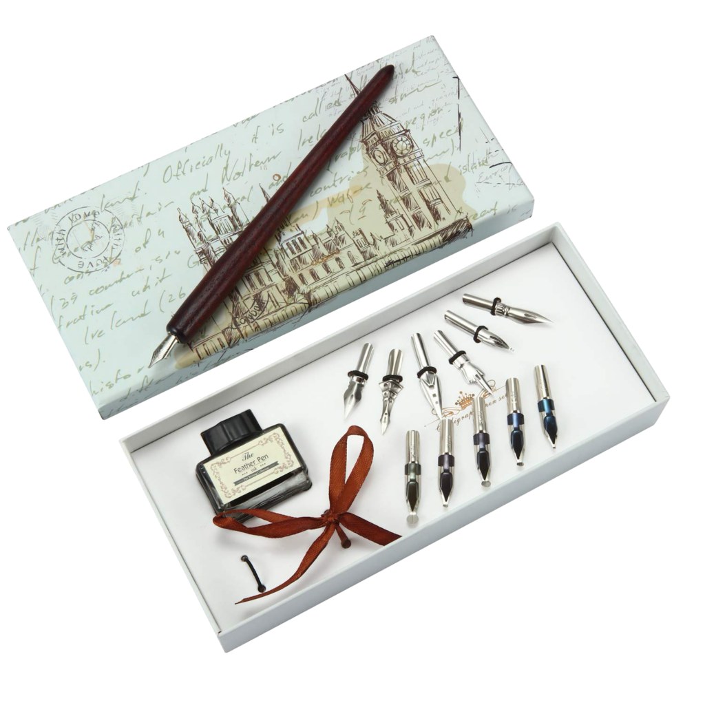 Kalligrafie Pen met Inkt
